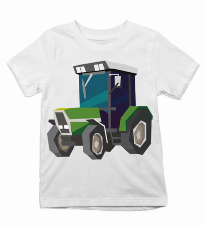 detske-tricko-traktor Detské tričko zelený traktor - detske-tricko-traktor