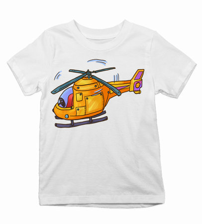 detske-tricko-vrtulnik Detské tričko žltá helikoptéra - detske-tricko-vrtulnik
