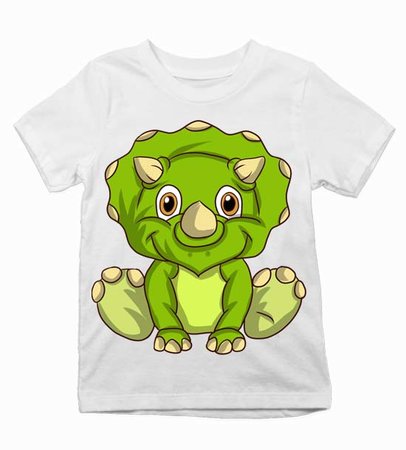 zeleny-dinosaurus-ahooy Detské tričko dinosaurus malý dino zelený - zeleny-dinosaurus-ahooy
