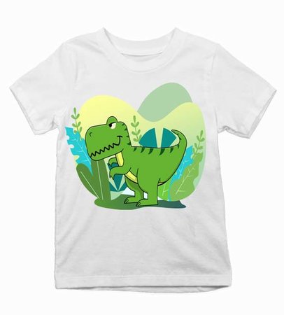 detske-tricko-s-potlacou-dinosaurus Detské tričko pozorujúci rex - detske-tricko-s-potlacou-dinosaurus