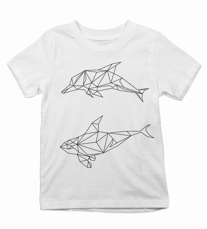 malovane-tricko-delfin Detské tričko maľovaný delfín - malovane-tricko-delfin