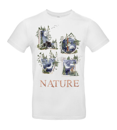 panske-tricko-nature Pánske tričko love nature noc - panske-tricko-nature