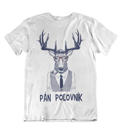 pan-polovnik-polovnicke-tricko-pre-polovnika-biele Pánske tričko pán poľovník - pan-polovnik-polovnicke-tricko-pre-polovnika-biele