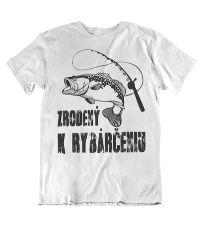 pre-rybara-tricko-zrodeny-k-rybarceniu-biela Pánske tričko zrodený rybár - pre-rybara-tricko-zrodeny-k-rybarceniu-biela