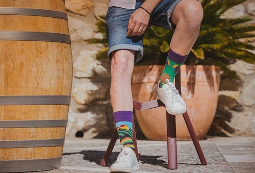 vino2 Veselé ponožky pre milovníka vín - vino2