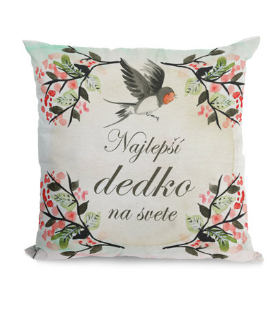 7 Vankúš dedko vtáčikk - 7
